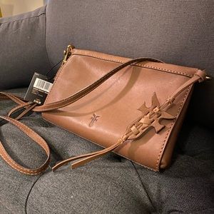 Frye Carson Crossbody Cognac EUC